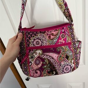 Vera Bradley very berry paisley crossbody